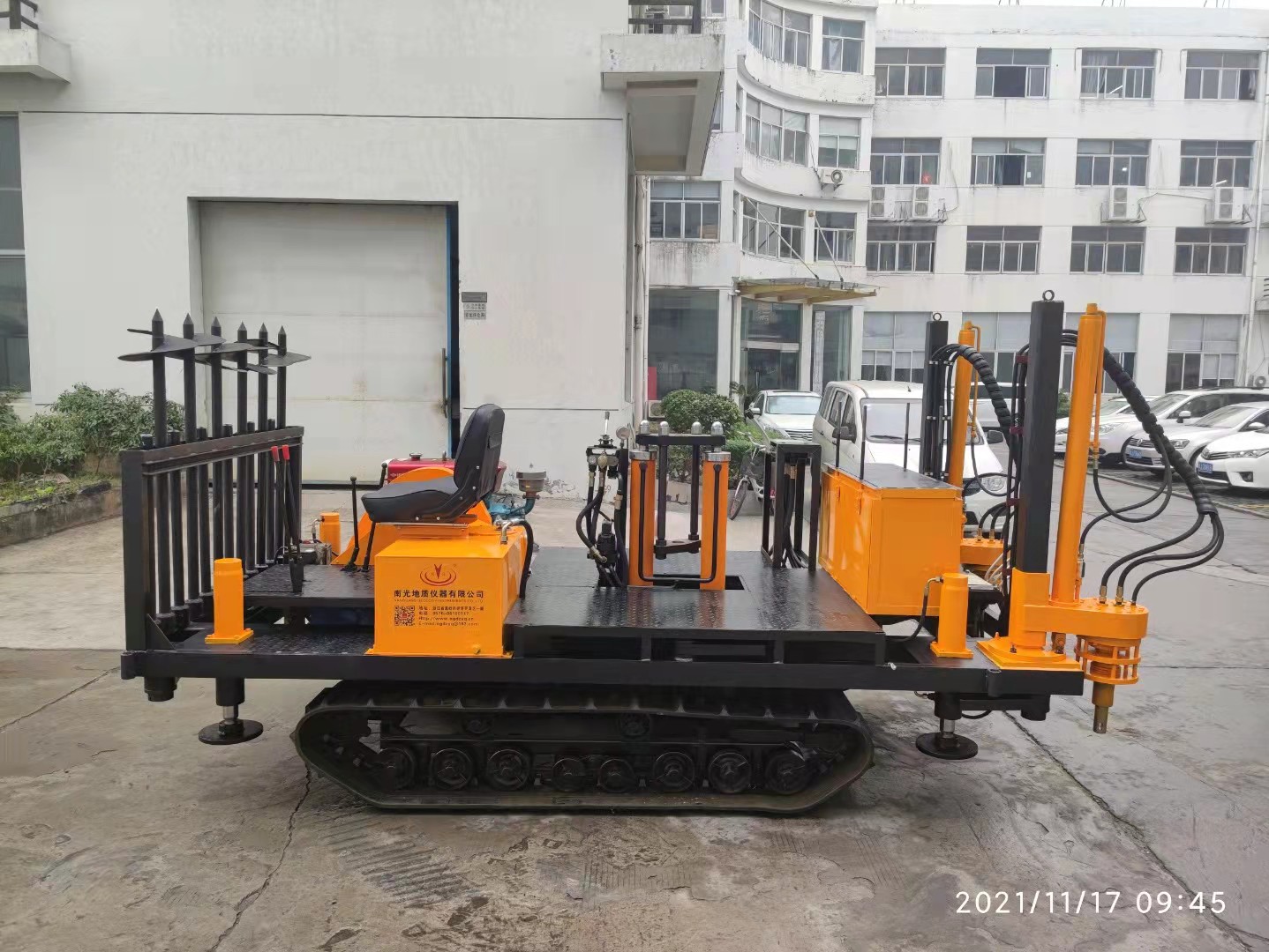 WJCL Type Mobile Crawler Hydraulic Static Exploration Vehicle